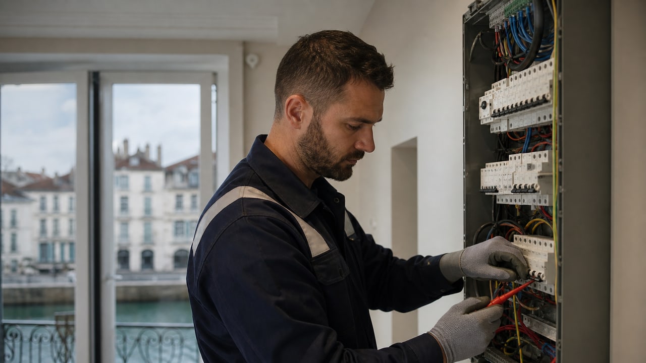Borne de recharge VE — Électricien à Mouguerre